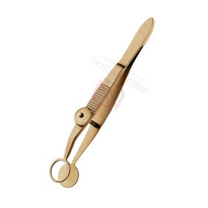 Pinzas Desmarres para Chalazión en Oro Rosa, Instrumento Quirúrgico Oftálmico de Acero Inoxidable para Uso Clínico - Product Image 3