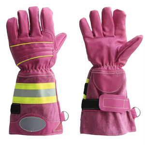 Meilleurs gants de travail de fabrication Nouvelle arrivée Gants de pompier en cuir haute sécurité exigeante Service OEM Gants de pompier - Product Image 5