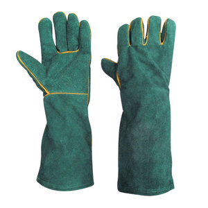 Durable mejor tendencia reforzada Palma pulgar e índice TIG/MIG soldadura guantes de trabajo mano equipo de seguridad mejores guantes de soldadura - Product Image 2