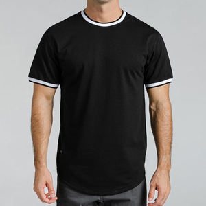 Camisetas de manga corta personalizadas sin mínimo para hombre, camisetas de algodón y polialgodón con núcleo clásico suave - Product Image 1