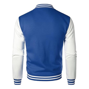 Full Sleeve Men Wear Stylish Covered With Button Fashionable Varsity Jacket High Street Men's Jackets From Pakistan - Product Image 3