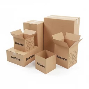 Cajas de Cartón Corrugado Autoensamblables de Grado Industrial SunGene, Materiales Reciclados, Tamaños Personalizados, Estampado en Caliente, Impresión Offset 4c para Regalos y Manualidades - Product Image 6