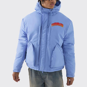 Article très vendu Veste matelassée pour hommes Vestes en duvet d'hiver Veste matelassée pour homme avec logo imprimé léger et personnalisé de haute qualité - Product Image 1