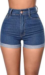 Summer 2026 Street Jean <b>Shorts</b> Women <b>Ripped</b> Irregular Ladies <b>Shorts</b> Vintage Fashionable Women's <b>Denim</b> <b>Shorts</b> Jeans - Product Image 5