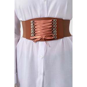Cinturón Elástico Trenzado para Mujer, Cinturón para Chaqueta, Cinturón para Camisa, Cinturón para Vestido - TABA - Product Image 1