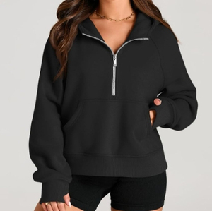 2025 sweat à capuche doublé en satin uni unisexe de haute qualité avec capuche en soie Double couche Logo vierge personnalisé vêtements en gros en gros - Product Image 6