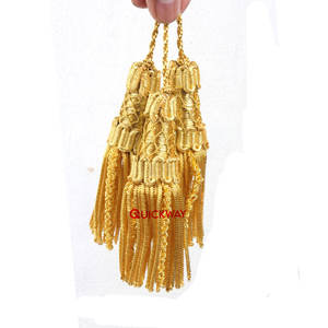 Borlas de Oro Personalizadas con Cordón para Uniformes Académicos, Clericales y Magistrales - Product Image 4