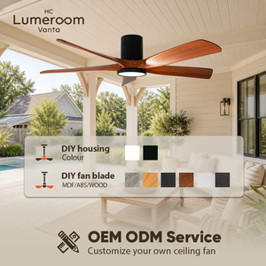 USA In Stock Modern 60 Inch <b>Ceiling</b> Fan with <b>Light</b> 3 Solid Wood Blades Quiet Motor <b>Remote</b> <b>Control</b> for Large Room - Product Image 4