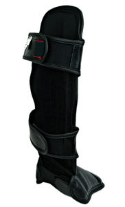 Espinillera Muay Thai de alta calidad, protección para piernas, espinilleras de cuero sintético de cuero genuino, espinillera de alta calidad OEM 2025 - Product Image 3