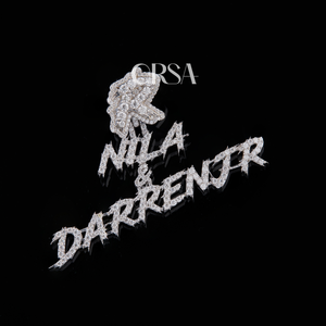 Collar con colgante de nombre personalizado Moissanite Dimaond, joyería personalizada, colgante de nombre de plata 925, joyería de Hip Hop de calidad superior - Product Image 1