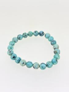 Collar de Plata de Ley 925 con Diseño Minimalista y Tradicional, con Cuentas de Turquesa Natural, Estilo Hip Hop para Mujer, Regalo para Fiesta - Product Image 2