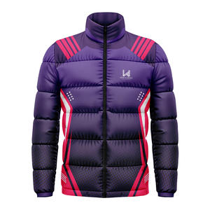 Veste matelassée d'hiver unisexe de haute qualité, dégradé de couleurs, taille standard, pratique, chaude, élégante, décontractée, imperméable, respirante - Product Image 6