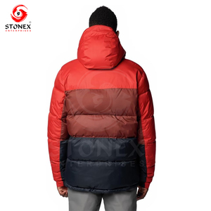 Wholesale Light Warm Jacket Custom Winter Bubble Puffer Filled <b>Down</b> Puffer Jackets For Men - Product Image 4