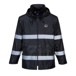 Chaleco de Seguridad Amarillo Reflectante ANSI Clase 1 con LED Intermitente, Chaqueta de Forro Polar de Algodón con Cremallera para Motociclismo, Ciclismo, Deportes, Trabajo al Aire Libre - Product Image 1