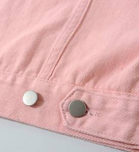 Couleurs décentes veste en jean anti-rides trucs durables veste en jean respirante élégante pour un usage décontracté pour les femmes de bonne qualité - Product Image 6