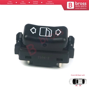 BDP631 Center Console Control Window Switch 5 Pins Left For W124 A124 C124 S124 W126 C126 W463 W201 190 A1248204610 - Product Image 2