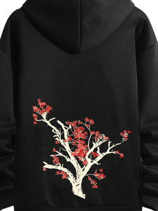 Alta calidad por encargo Casual manga larga con capucha pulóver algodón polar Sudadera con capucha hombres - Product Image 4