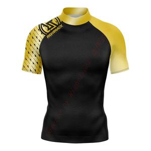 Nuevas camisetas de surf de manga corta Rashguard para hombre, sudadera de Surf de tela con protección solar, traje de baño Brightrock con protección Uv - Product Image 3