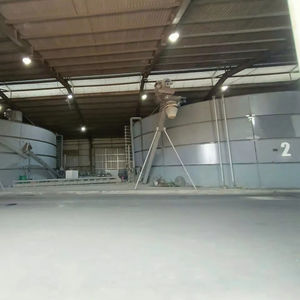 ถังเก็บเหล็กกล้าป้องกันการกัดกร่อนถังเก็บธัญพืชพร้อมหลังคาที่ปิดสนิทเพื่อการเก็บรักษาธัญพืชที่ปราศจากความชื้น - Product Image 1