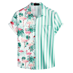 Latest Design Half-Sleeve O-Neck <b>Men's</b> <b>T</b>-<b>Shirt</b> High Quality Casual <b>Floral</b> Sublimated Printed Short Set Puff Print Style - Product Image 1