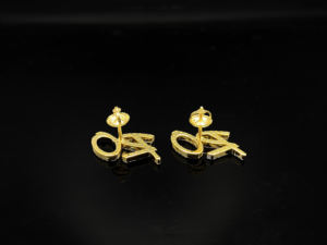 จี้ฮิปฮอปเพชรแบบมีเพชรเย็นทำจากสแตนเลสชุบเงิน - Product Image 4