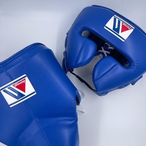 Guantes de boxeo azul oscuro y juego de boxeo de Winning Brand New personalización disponible para el conjunto - Product Image 3
