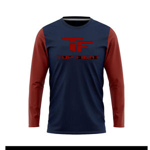 เสื้อเชิ้ตแขนยาวสไตล์ลำลองแขนยาวสำหรับผู้ชายเสื้อยืดแขนยาวพิมพ์โลโก้ - Product Image 5