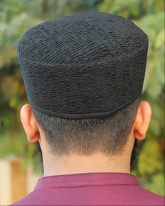 Durable and elegant prayer topi for men with stitched detailing designed for Islamic prayers and cultural functions - Product Image 4