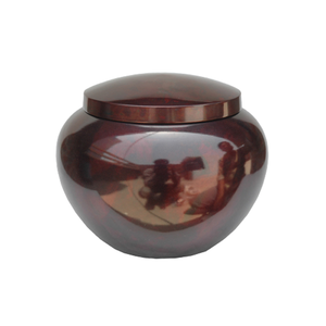 Antique Silver Cremation Urn Uniquely Designed Handcrafted American Style Metal Funeral <b>Ashes</b> <b>Keepsake</b> Storage Casket - Product Image 2