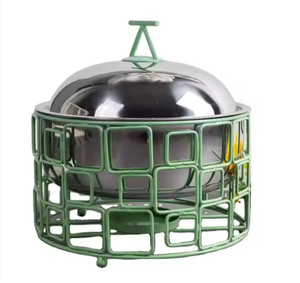 Support de réchaud à buffet en acier inoxydable au design moderne pour la maison, l'hôtel, les buffets et les fêtes, respectueux de l'environnement - Product Image 6