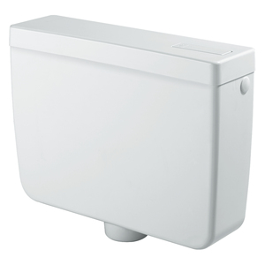 Cisterna de Inodoro Empotrada Moderna Pratika, Tanque de Doble Descarga de ABS y HDPE para Baño y Hotel - Product Image 1