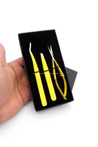 Precision <b>Eyebrow</b> <b>Tweezers</b> for Professional Beauty Salons Ergonomic Powder Coated <b>Tweezers</b> for Easy Hair Plucking Slant Tip - Product Image 2