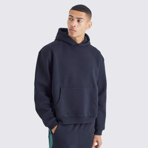 Conjunto de chándal con bordado desgastado al por mayor para hombre, conjunto de Sudadera con capucha y pantalón, chándal serigrafiado lavado ácido personalizado OEM - Product Image 1