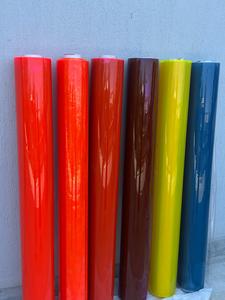 Rouleau de PVC violet translucide, film plastique souple et flexible, feuille imperméable pour l'emballage artisanal et la décoration DIY - Product Image 4