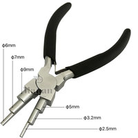 MANAN INSTRUMENTS – Kit professionnel de pinces à bijoux en acier inoxydable pour la fabrication de boucles d'oreilles, bracelets et colliers, outils de perlage et de filage