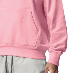 Sudadera con capucha de felpa francesa de algodón 100% para hombre superventas, forro polar liso con estampado personalizado de alta calidad para invierno, capucha OEM ligera - Product Image 6