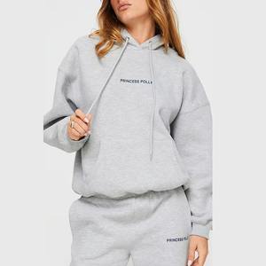 Sweat à capuche pour femme haut de gamme imprimé de logo personnalisé sweats à capuche pour femmes pull à capuche polaire à la mode pour les femmes - Product Image 1