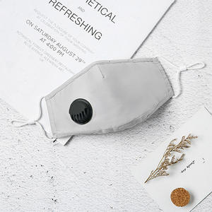 OEM logotipo personalizado diseño a prueba de polvo máscara de tela negra logotipo personalizable máscara de algodón lavable adulto protector solar máscara transpirable - Product Image 5