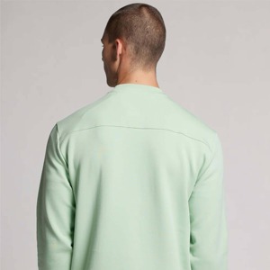 Sweat-shirt à col rond chaud en molleton pour homme-Pull doux, confortable et confortable pour une tenue décontractée et des activités de plein air - Product Image 5