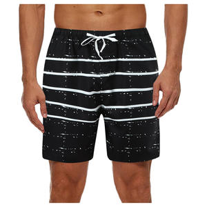 <b>Short</b> <b>Elastic</b> <b>Waist</b> Dry Fit 5 Inch Lightweight Breathable Running Training Black Sports <b>Shorts</b> for <b>Men</b> - Product Image 1