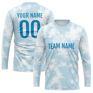 Impresión de Ropa Personalizada, Camisetas de Manga Larga Extra Grandes, Sublimación, Personalizadas, al por Mayor, Entrega Rápida - Product Image 1