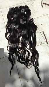 Vente à chaud, fournisseur d'usine de trame de cheveux humains bruts de haute qualité, les cheveux humains Remi à cuticule alignée peuvent être des cheveux humains non traités, personnalisés - Product Image 5