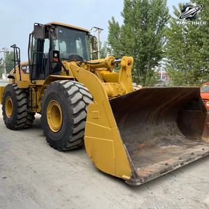 Chargeuse sur pneus Caterpillar 972H d'occasion, 25 tonnes, godet de 4 m³, marque japonaise d'origine, construction, faible nombre d'heures, certifiée CE, d'occasion - Product Image 6