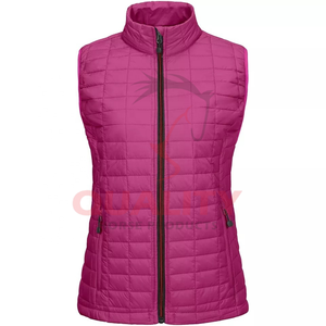 Gilet d'équitation léger de qualité supérieure pour femme fabriqué avec un design mince sur mesure matériau extensible respirant doublure de contrôle de l'humidité - Product Image 3