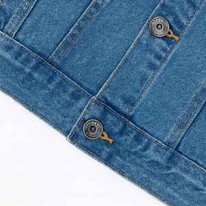 Vêtements de mode les plus vendus Veste en jean de haute qualité pour hommes - Product Image 6