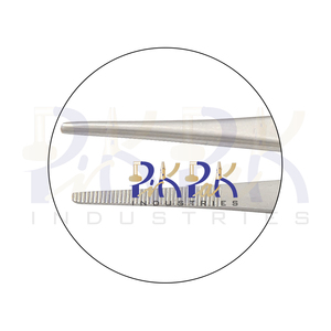 Pinzas rectas con empuñaduras de fibra para soldar Longitud total 6-1/2in Hecho de acero inoxidable Fabricación de joyas Pinzas artesanales - Product Image 6