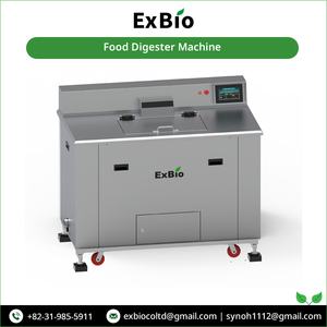 Exbio - Máquina Digestora de Residuos Alimenticios de 200 kg/día con Motor y Rodamientos de Acero Inoxidable 304, Inodora, Eliminación en 24 Horas para Uso Doméstico - Product Image 3