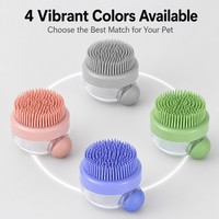 Accessoires pour animaux de compagnie en plastique écologiques, brosses de nettoyage, de massage et de bain multifonctionnelles portables pour chats et chiens, outils pour chats et chiens