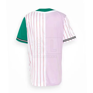 Customized Logo Breathable Moisture Wicking Quick Dry <b>Light</b> Weight Baseball Uniform Oversized Cheap Price for Unisex - Product Image 6