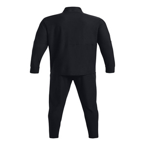 ชุดวอร์มแขนยาวผ้าฟลีซเสื้อ + กางเกงเสื้อมีฮู้ดลำลองแบบสวมหัวสีทึบสำหรับฤดูใบไม้ร่วง - Product Image 2